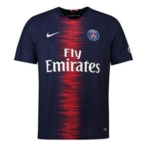 Nike Paris Saint Germain PSG 2018-19 Stadium Home Jersey 894432-411 (Blue/Red)